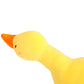 ELAINREN Velvety Yellow Duck Plush Soft Pillow, Long Neck Duck Stuffed Farm Animals Toy/35.4''