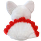 ELAINREN Lifelike Nine-Tailed Fox Stuffed Animals Toy/14.9''x11.8''x7.8''