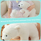 ELAINREN Big Ice Bear Stuffed Animals Pillow/19.6''