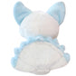 ELAINREN Lifelike Nine-Tailed Fox Stuffed Animals Toy/14.9''x11.8''x7.8''