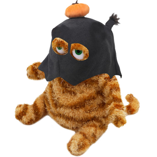 ELAINREN Garfield Robbers Plush Orange Tabby Cat Plush Toy/30cm