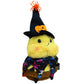 ELAINREN Cuddly Smiling Bee Plush Toy with Witch's Cloak and Hat