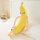 ELAINREN Big Banana Plush Long Body Pillow Soft Fruit Stuffed Food Toy/31''